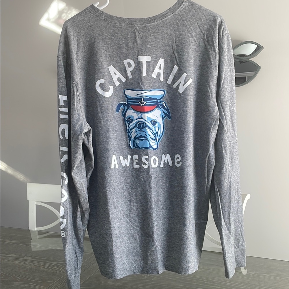 Life is Good Captain Awesome Long Sleeve Shirt